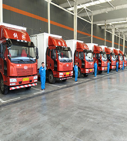 常州到青海物流公司车辆展示